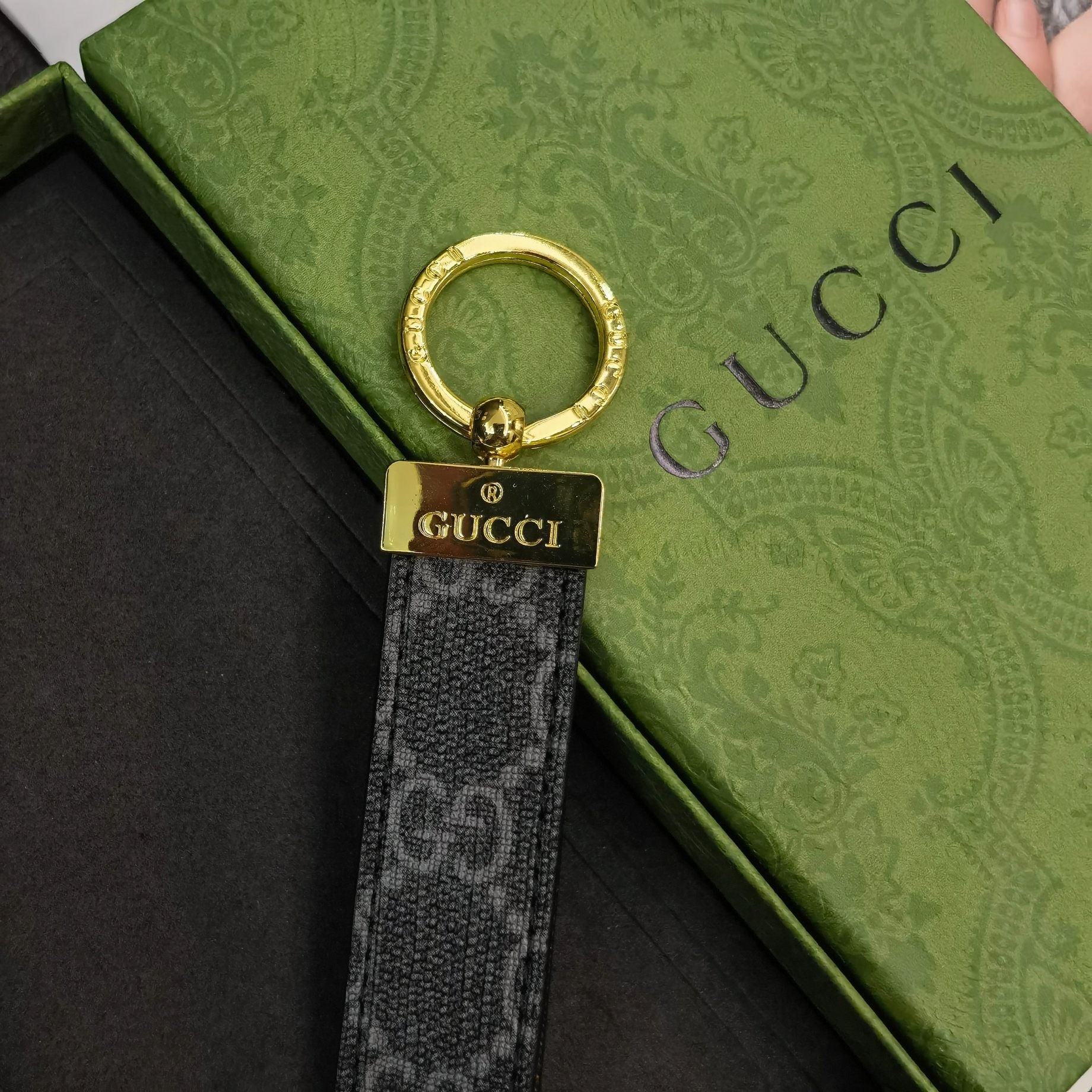 Gucci Loop Tag Key Ring