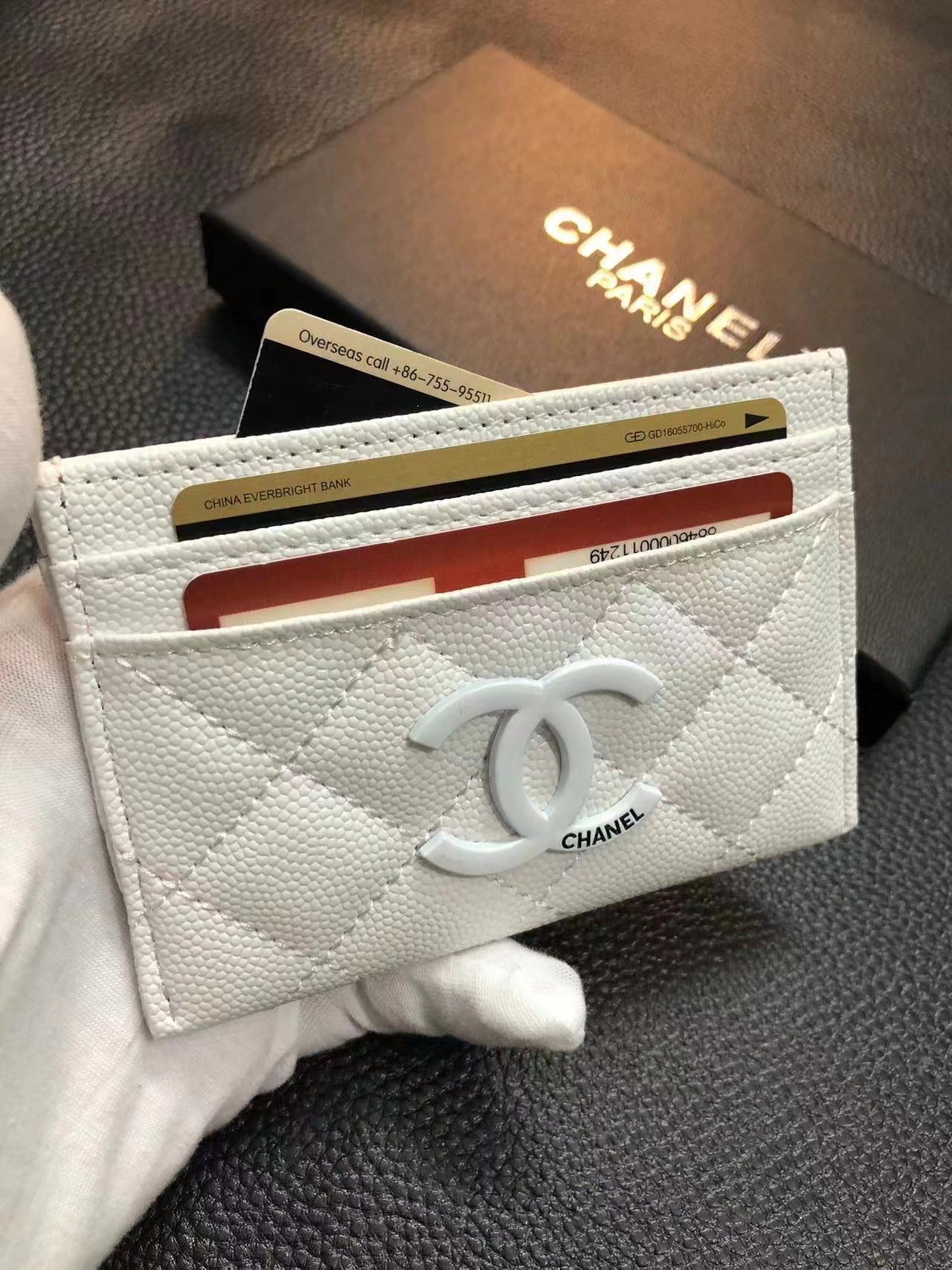 Chanel Elegance Petite Card Case