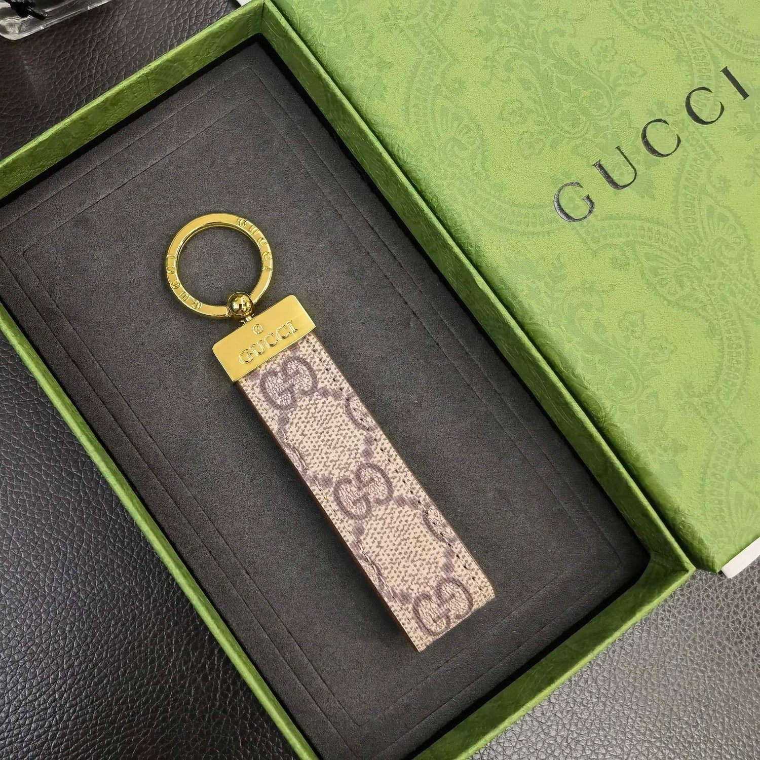 Gucci Loop Tag Key Ring