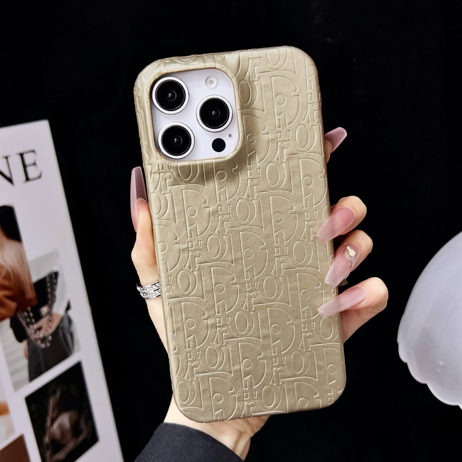 Dior Monogram Minimal Case