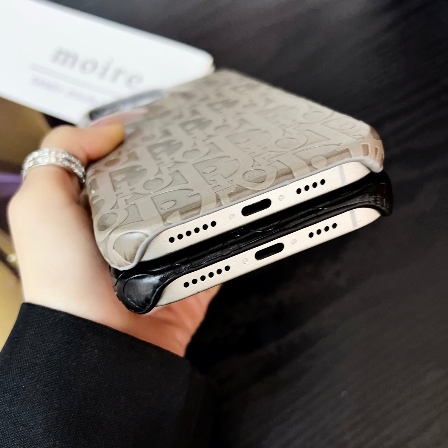Dior Monogram Minimal Case