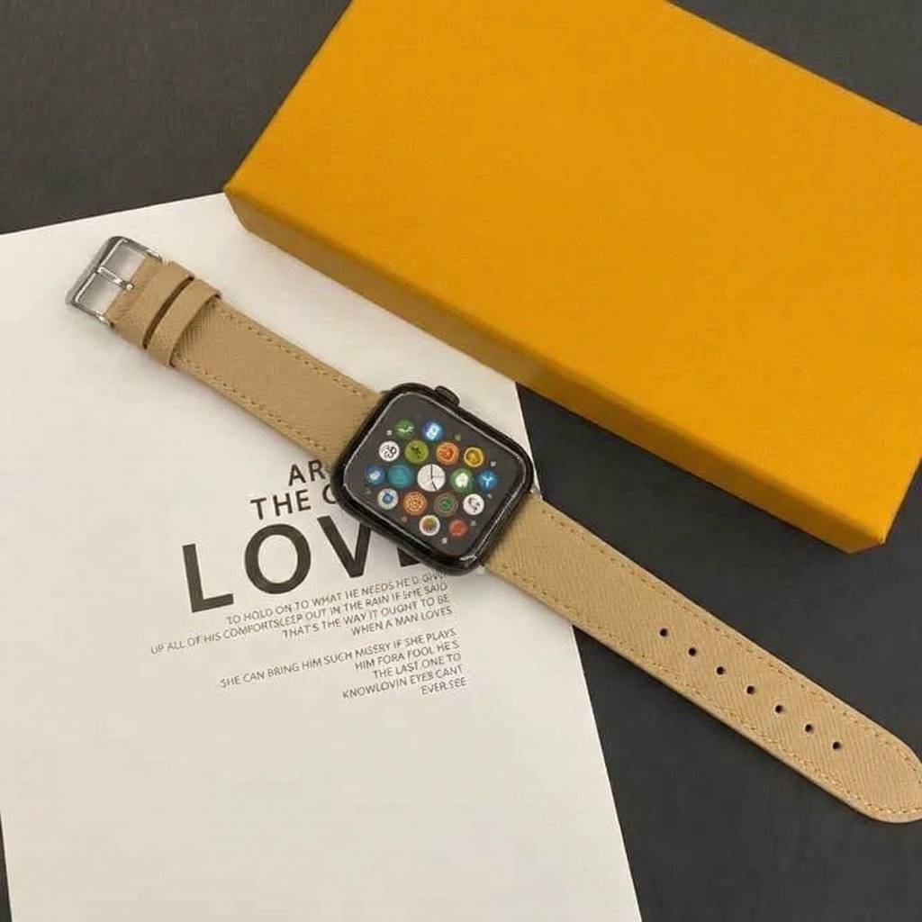 Elegant LuxeFit Monogram Watch Band