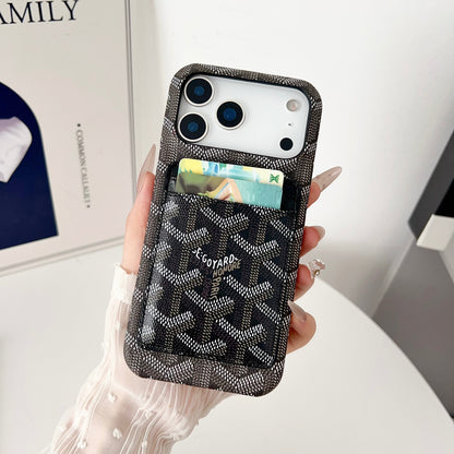Goyard-Inspired Luxury iPhone Case