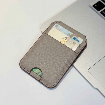 Luxe Monogram Wallet Card Case