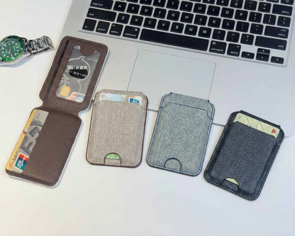 Luxe Monogram Wallet Card Case